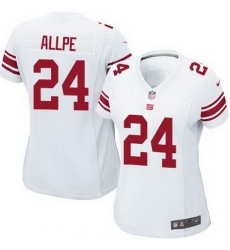 Nike Giants #24 Eli Apple White Women Stitched NFL Elite Jersey Nike Giants #24 Eli Apple White Women Stitched NFL Elite Jersey