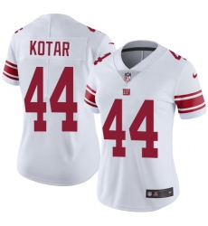 Nike Giants #44 Doug Kotar White Womens Stitched NFL Vapor Untouchable Limited Jersey Nike Giants #44 Doug Kotar White Womens Stitched NFL Vapor Untouchable Limited Jersey