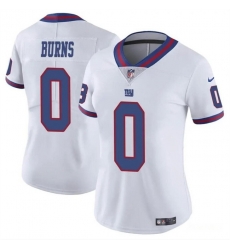 Women New York Giants 0 Brian Burns White Stitched Jersey Women New York Giants 0 Brian Burns White Stitched Jersey