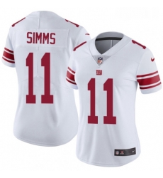 Womens Nike New York Giants 11 Phil Simms White Vapor Untouchable Limited Player NFL Jersey Womens Nike New York Giants 11 Phil Simms White Vapor Untouchable Limited Player NFL Jersey