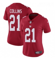 Womens Nike New York Giants 21 Landon Collins Red Alternate Vapor Untouchable Limited Player NFL Jersey Womens Nike New York Giants 21 Landon Collins Red Alternate Vapor Untouchable Limited Player NFL Jersey