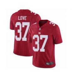 Youth New York Giants #37 Julian Love Red Alternate Vapor Untouchable Limited Player Football Jersey Youth New York Giants #37 Julian Love Red Alternate Vapor Untouchable Limited Player Football Jersey