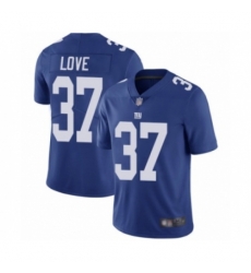 Youth New York Giants #37 Julian Love Royal Blue Team Color Vapor Untouchable Limited Player Football Jersey Youth New York Giants #37 Julian Love Royal Blue Team Color Vapor Untouchable Limited Player Football Jersey