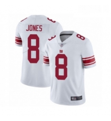 Youth New York Giants 8 Daniel Jones White Vapor Untouchable Limited Player Football Jersey Youth New York Giants 8 Daniel Jones White Vapor Untouchable Limited Player Football Jersey