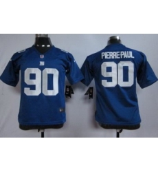 Youth Nike New York Giants #90 Jason Pierre-Paul Blue Nike NFL Jerseys Youth Nike New York Giants #90 Jason Pierre-Paul Blue Nike NFL Jerseys