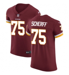 Men Nike Redskins #75 Brandon Scherff Burgundy Red Team Color Stitched NFL Vapor Untouchable Elite Jersey Men Nike Redskins #75 Brandon Scherff Burgundy Red Team Color Stitched NFL Vapor Untouchable Elite Jersey