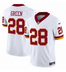 Men Washington Commanders 28 Darrell Green White 2025 FUSE Throwback Vapor Limited Football Stitched Jersey Men Washington Commanders 28 Darrell Green White 2025 FUSE Throwback Vapor Limited Football Stitched Jersey