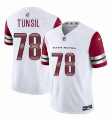 Men Washington Commanders 78 Laremy Tunsil White 2025 FUSE Vapor Limited Football Stitched Jersey Men Washington Commanders 78 Laremy Tunsil White 2025 FUSE Vapor Limited Football Stitched Jersey