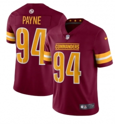 Men Washington Commanders 94 Da 27Ron Payne 2022 Burgundy Vapor Limited Stitched Jersey Men Washington Commanders 94 Da 27Ron Payne 2022 Burgundy Vapor Limited Stitched Jersey