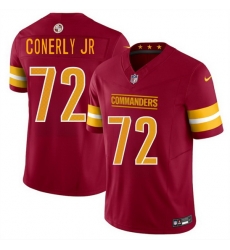 Men Washington Commanders Josh Conerly Jr Burgundy 2025 Draft F U S E Vapor Limited Stitched Football Jersey Men Washington Commanders Josh Conerly Jr Burgundy 2025 Draft F U S E Vapor Limited Stitched Football Jersey