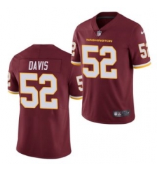 Men Washington Football Team 52 Jamin Davis Burgundy Vapor Untouchable Limited Stitched Jersey Men Washington Football Team 52 Jamin Davis Burgundy Vapor Untouchable Limited Stitched Jersey