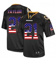 Mens Nike Washington Redskins 21 Sean Taylor Elite Black USA Flag Fashion NFL Jersey Mens Nike Washington Redskins 21 Sean Taylor Elite Black USA Flag Fashion NFL Jersey