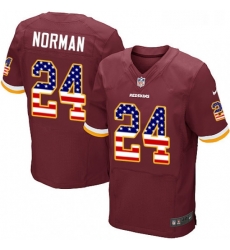 Mens Nike Washington Redskins 24 Josh Norman Elite Burgundy Red Home USA Flag Fashion NFL Jersey Mens Nike Washington Redskins 24 Josh Norman Elite Burgundy Red Home USA Flag Fashion NFL Jersey