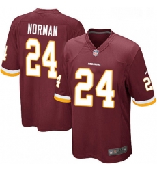 Mens Nike Washington Redskins 24 Josh Norman Game Burgundy Red Team Color NFL Jersey Mens Nike Washington Redskins 24 Josh Norman Game Burgundy Red Team Color NFL Jersey