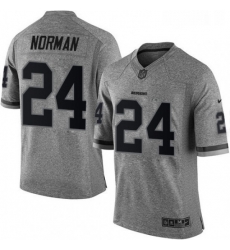 Mens Nike Washington Redskins 24 Josh Norman Limited Gray Gridiron NFL Jersey Mens Nike Washington Redskins 24 Josh Norman Limited Gray Gridiron NFL Jersey