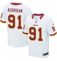 Mens Nike Washington Redskins 91 Ryan Kerrigan Elite White NFL Jersey Mens Nike Washington Redskins 91 Ryan Kerrigan Elite White NFL Jersey