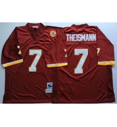Mitchell And Ness Redskins #7 joe theismann Red Throwback Stitched NFL Jersey Mitchell And Ness Redskins #7 joe theismann Red Throwback Stitched NFL Jersey