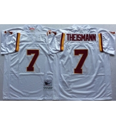 Mitchell And Ness Redskins #7 joe theismann white Throwback Stitched NFL Jersey Mitchell And Ness Redskins #7 joe theismann white Throwback Stitched NFL Jersey