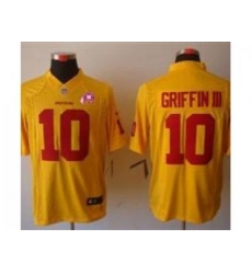 Nike NFL Washington Redskins #10 Robert Griffin III Yellow Jersey W 80TH Pa-tch(Limited) Nike NFL Washington Redskins #10 Robert Griffin III Yellow Jersey W 80TH Pa-tch(Limited)