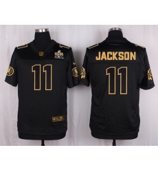 Nike Redskins #11 DeSean Jackson Black Mens Stitched NFL Elite Pro Line Gold Collection Jersey Nike Redskins #11 DeSean Jackson Black Mens Stitched NFL Elite Pro Line Gold Collection Jersey