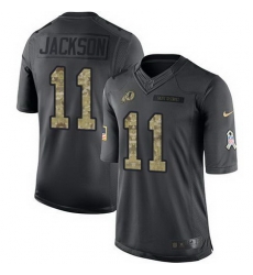 Nike Redskins #11 DeSean Jackson Black Mens Stitched NFL Limited 2016 Salute to Service Jersey Nike Redskins #11 DeSean Jackson Black Mens Stitched NFL Limited 2016 Salute to Service Jersey