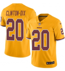 Nike Redskins #20 Ha Ha Clinton Dix Gold Men Stitched NFL Limited Rush Jersey Nike Redskins #20 Ha Ha Clinton Dix Gold Men Stitched NFL Limited Rush Jersey