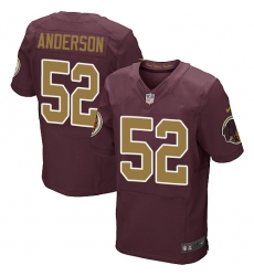 Nike Redskins #52 Ryan Anderson Burgundy Red Alternate Mens Stitched NFL Elite Jersey Nike Redskins #52 Ryan Anderson Burgundy Red Alternate Mens Stitched NFL Elite Jersey