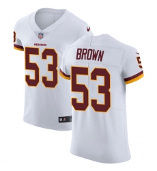 Nike Redskins #53 Zach Brown White Mens Stitched NFL Vapor Untouchable Elite Jersey Nike Redskins #53 Zach Brown White Mens Stitched NFL Vapor Untouchable Elite Jersey