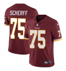 Nike Redskins #75 Brandon Scherff Burgundy Red Team Color Mens Stitched NFL Vapor Untouchable Limited Jersey Nike Redskins #75 Brandon Scherff Burgundy Red Team Color Mens Stitched NFL Vapor Untouchable Limited Jersey