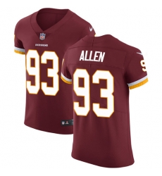 Nike Redskins #93 Jonathan Allen Burgundy Red Team Color Mens Stitched NFL Vapor Untouchable Elite Jersey Nike Redskins #93 Jonathan Allen Burgundy Red Team Color Mens Stitched NFL Vapor Untouchable Elite Jersey