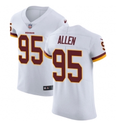 Nike Redskins #95 Jonathan Allen White Mens Stitched NFL Vapor Untouchable Elite Jersey Nike Redskins #95 Jonathan Allen White Mens Stitched NFL Vapor Untouchable Elite Jersey