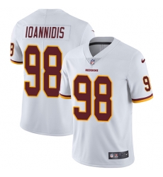 Nike Redskins #98 Matt Ioannidis White Men Stitched NFL Vapor Untouchable Limited Jersey Nike Redskins #98 Matt Ioannidis White Men Stitched NFL Vapor Untouchable Limited Jersey