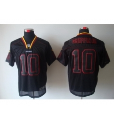 Nike Washington Redskins 10 Robert Griffin III Black Elite Lights Out NFL Jersey Nike Washington Redskins 10 Robert Griffin III Black Elite Lights Out NFL Jersey
