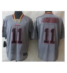 Nike Washington Redskins 11 DeSean Jackson Grey Elite Lights Out NFL Jersey Nike Washington Redskins 11 DeSean Jackson Grey Elite Lights Out NFL Jersey