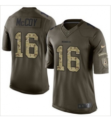 Nike Washington Redskins #16 Colt McCoy Green Men 27s Stitched NFL Limited Salute to Service Jersey Nike Washington Redskins #16 Colt McCoy Green Men 27s Stitched NFL Limited Salute to Service Jersey