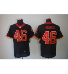 Nike Washington Redskins 46 Alfred Morris Black Elite NFL Jersey Nike Washington Redskins 46 Alfred Morris Black Elite NFL Jersey