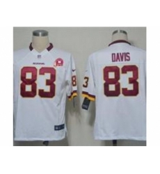 Nike Washington Redskins 83 Fred Davis White Game 80TH Patch NFL Jersey Nike Washington Redskins 83 Fred Davis White Game 80TH Patch NFL Jersey