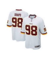 Nike Washington Redskins 98 Brian Orakpo White Game NFL Jersey Nike Washington Redskins 98 Brian Orakpo White Game NFL Jersey