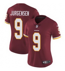 Nike Redskins #9 Sonny Jurgensen Burgundy Red Team Color Womens Stitched NFL Vapor Untouchable Limited Jersey Nike Redskins #9 Sonny Jurgensen Burgundy Red Team Color Womens Stitched NFL Vapor Untouchable Limited Jersey