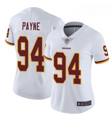 Redskins #94 Da 27Ron Payne White Women Stitched Football Vapor Untouchable Limited Jersey Redskins #94 Da 27Ron Payne White Women Stitched Football Vapor Untouchable Limited Jersey