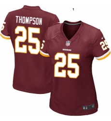 Womens Nike Washington Redskins 25 Chris Thompson Game Burgundy Red Team Color NFL Jersey Womens Nike Washington Redskins 25 Chris Thompson Game Burgundy Red Team Color NFL Jersey