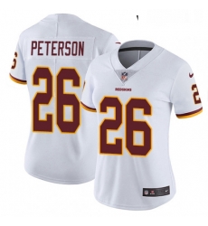 Womens Nike Washington Redskins 26 Adrian Peterson White Vapor Untouchable Limited Player NFL Jersey Womens Nike Washington Redskins 26 Adrian Peterson White Vapor Untouchable Limited Player NFL Jersey
