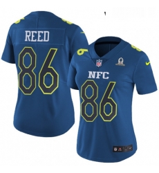 Womens Nike Washington Redskins 86 Jordan Reed Limited Blue 2017 Pro Bowl NFL Jersey Womens Nike Washington Redskins 86 Jordan Reed Limited Blue 2017 Pro Bowl NFL Jersey