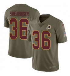 Youth Nike Redskins #36 D J Swearinger Olive Stitched NFL Limited 2017 Salute to Service Jersey Youth Nike Redskins #36 D J Swearinger Olive Stitched NFL Limited 2017 Salute to Service Jersey