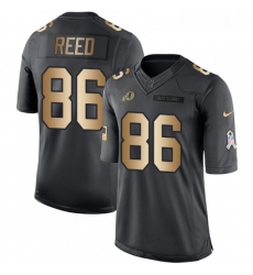 Youth Nike Washington Redskins 86 Jordan Reed Limited BlackGold Salute to Service NFL Jersey Youth Nike Washington Redskins 86 Jordan Reed Limited BlackGold Salute to Service NFL Jersey