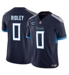 Men Tennessee Titans 0 Calvin Ridley Navy 2025 F U S E With 1 Star C Patch Vapor Limited Stitched Football Jersey Men Tennessee Titans 0 Calvin Ridley Navy 2025 F U S E With 1 Star C Patch Vapor Limited Stitched Football Jersey