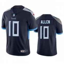 Men Tennessee Titans 10 Brandon Allen Navy 2025 Vapor Untouchable Stitched Jersey