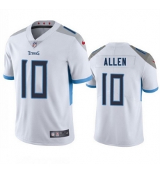 Men Tennessee Titans 10 Brandon Allen White 2025 Vapor Untouchable Stitched Jersey Men Tennessee Titans 10 Brandon Allen White 2025 Vapor Untouchable Stitched Jersey