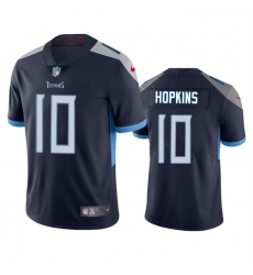 Men Tennessee Titans 10 DeAndre Hopkins Navy Vapor Untouchable Stitched Jersey Men Tennessee Titans 10 DeAndre Hopkins Navy Vapor Untouchable Stitched Jersey
