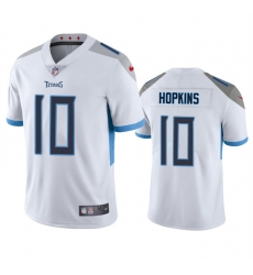 Men Tennessee Titans 10 DeAndre Hopkins White Vapor Untouchable Stitched Jersey Men Tennessee Titans 10 DeAndre Hopkins White Vapor Untouchable Stitched Jersey